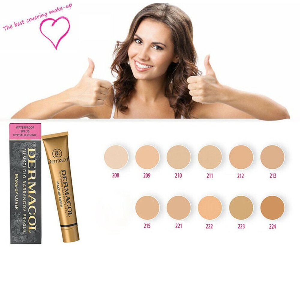 Makeup High Cover  Foundation Waterproof